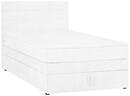 Bild 1 von Boxspringbett Palma in Weiß ca. 90x200cm mit Topper, Weiß