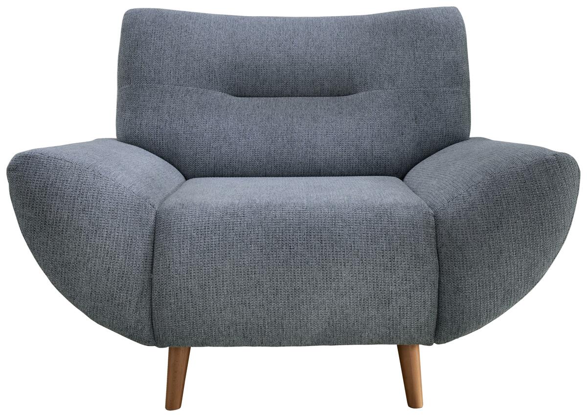 Bild 1 von Sessel Drago Hellblau Chenille, Hellblau