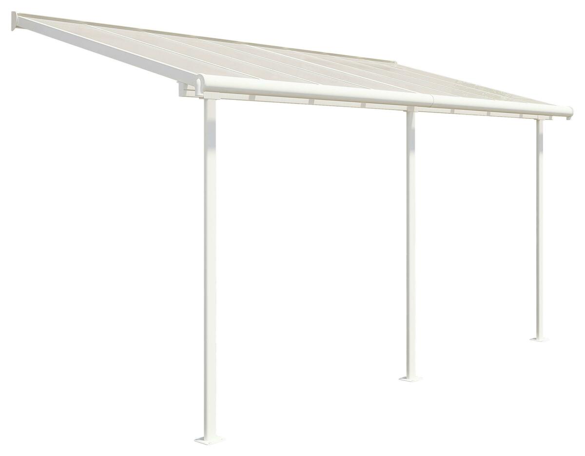 Bild 1 von TERRASSENÜBERDACHUNG PALRAM SIERRA 230X447 CM WEIß, Weiß