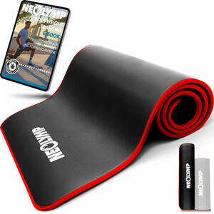 NEOLYMP Fitnessmatte rutschfest & extra dick für Workouts, Yoga & Pilates - Sportmatte