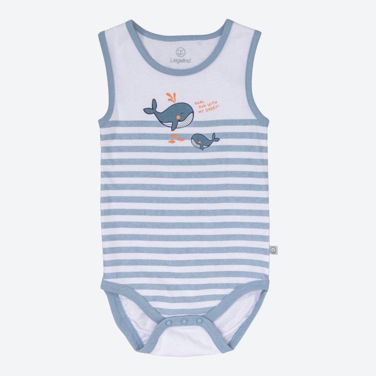 Bild 1 von Baby-Jungen-Body mit Streifen, White