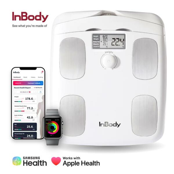 Bild 1 von INBODY InBody Dial H20B | Smarte Waage | Körperzusammensetzung | Bluetooth & App