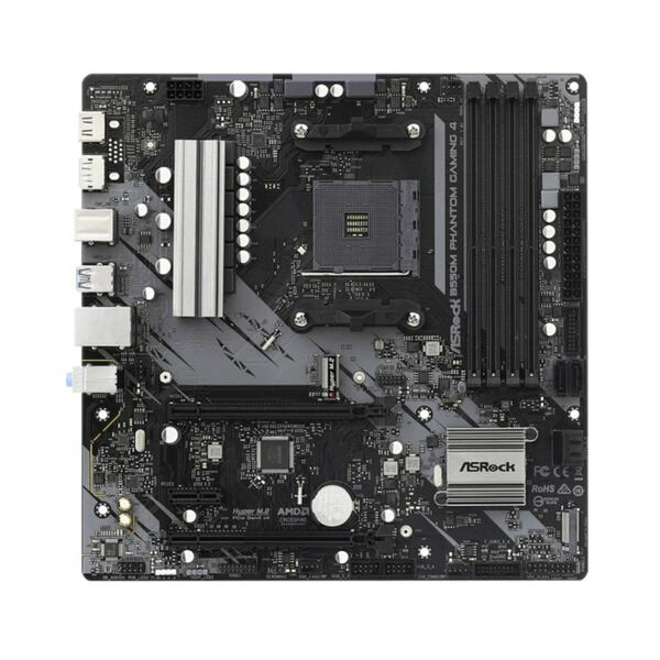 Bild 1 von B550M Phantom Gaming 4, DDR4, AM4, micro ATX Mainboard