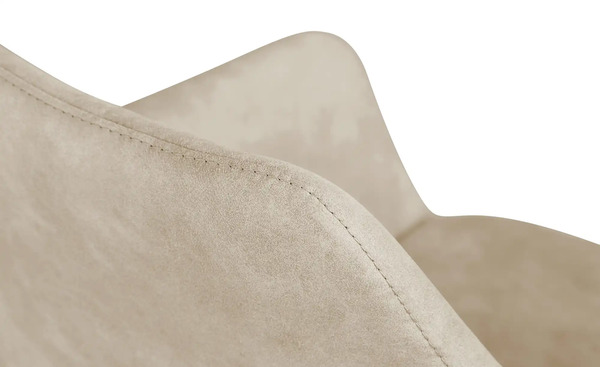 Bild 4 von Woodford Armlehnstuhl  mit Massivholzgestell Helsinki Sand 4-Fußgestell Eiche, geölt Armlehne