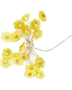 LED-Mikrolichterkette Blumen
       
      verschiedene Designs, ca. 190 cm
     
      gelb
