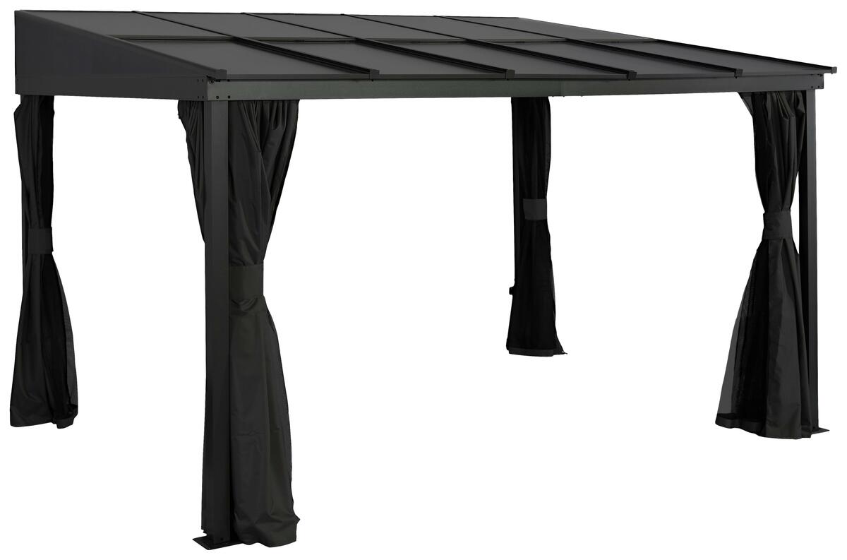 Bild 1 von TERRASSENÜBERDACHUNG ST. BARTH 8X12, Anthrazit