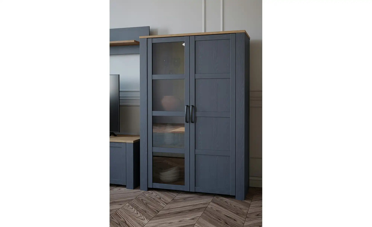 Bild 1 von Highboard Toneo Eiche Navy blau (Nachbildung)