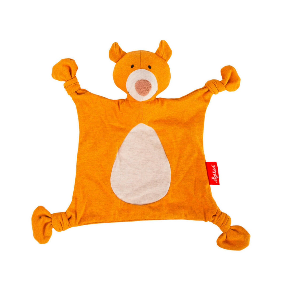 Bild 1 von Sigikid Schmusetuch, Weiß, Senfgelb, Textil, 22x26x11 cm, unisex, Spielzeug, Babyspielzeug, Schnuffeltücher