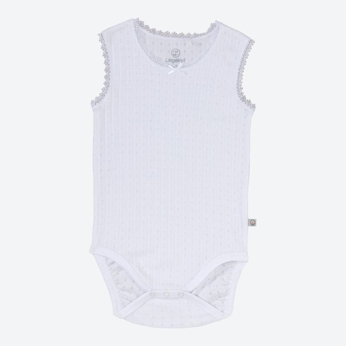 Bild 1 von Baby-Mädchen-Body ohne Ärmel, White