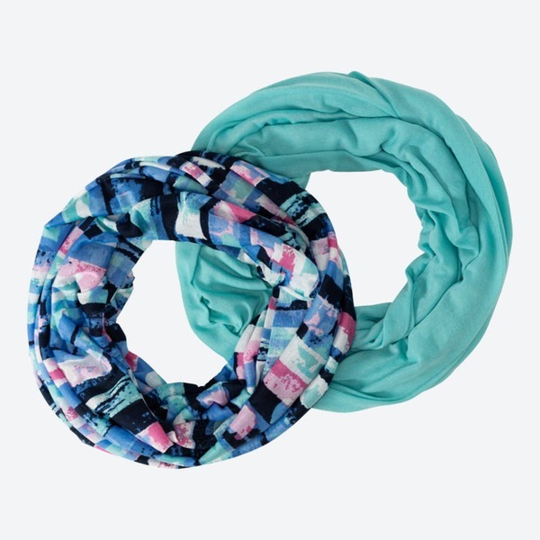 Bild 1 von Damen-Loop-Schal, 2er-Pack, Blue
