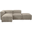 Bild 1 von Max Winzer Ecksofa, Taupe, Textil, 4-Sitzer, 250x160 cm, Goldenes M, Made in Germany, Rücken echt, Armteil rechts, Wohnzimmer, Sofas & Couches, Wohnlandschaften