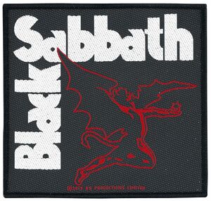 Black Sabbath Patch - Creature - schwarz/weiß/rot  - Lizenziertes Merchandise!