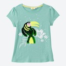 Bild 1 von Mädchen-T-Shirt mit Wendepailletten, Turquoise