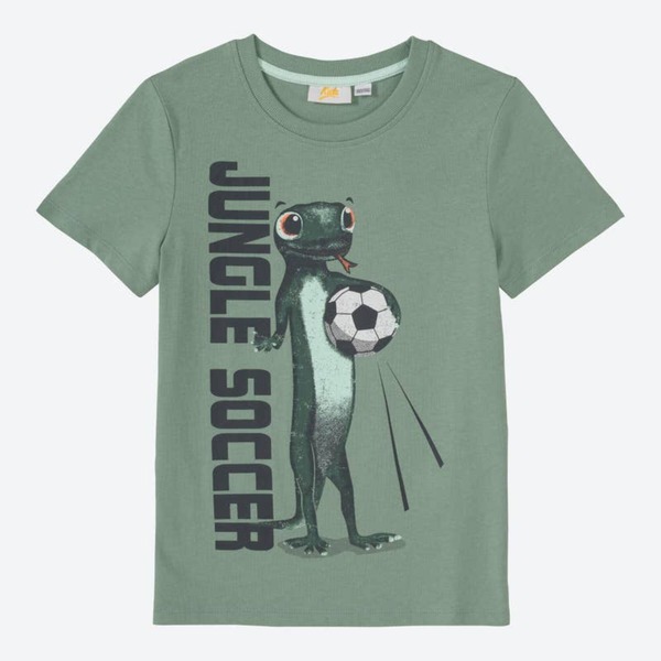Bild 1 von Jungen-T-Shirt mit Gecko-Frontaufdruck, Green