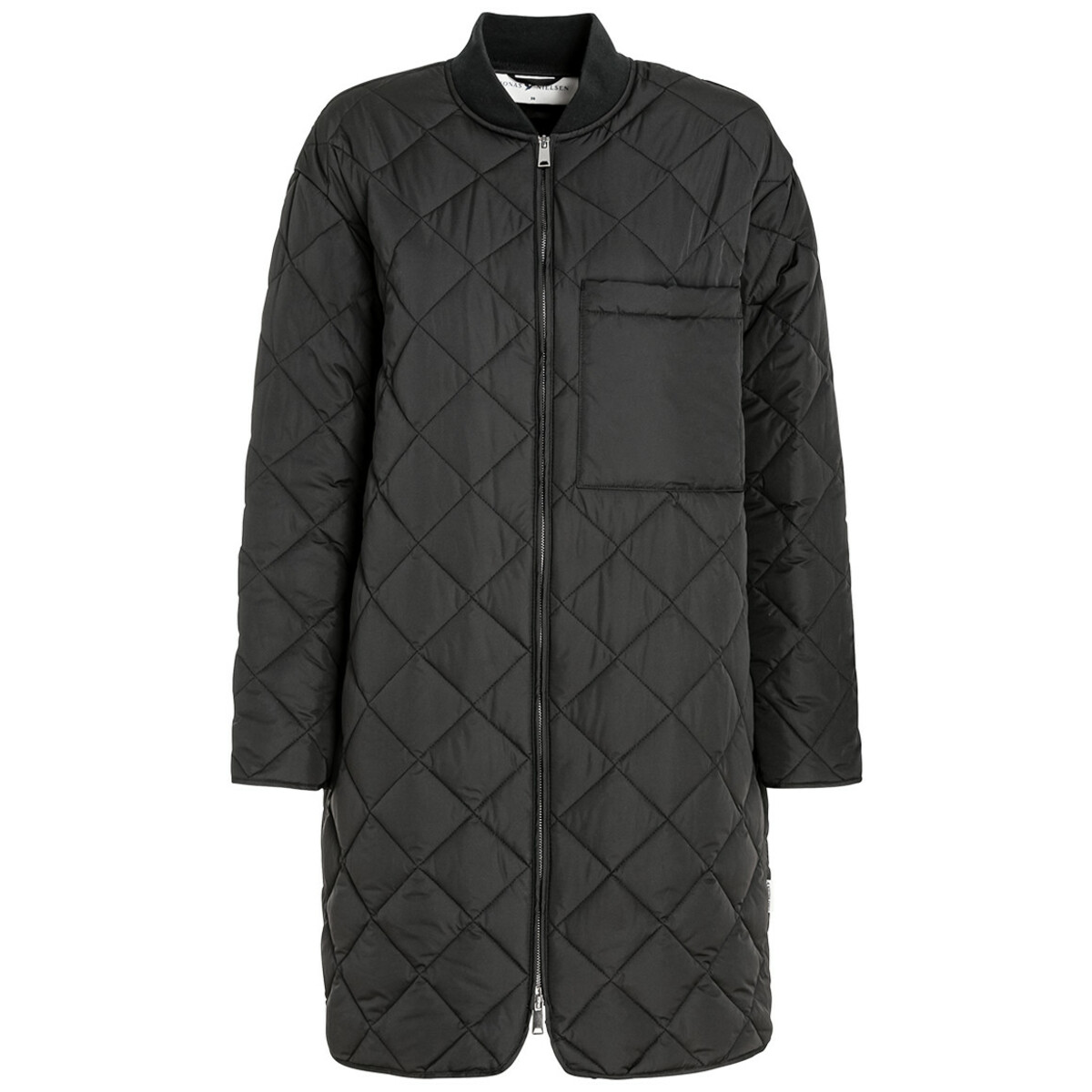 Bild 1 von Damen Steppmantel mit Reißverschluss SCHWARZ