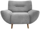 Bild 1 von Sessel Drago Silberfarben Chenille, Silberfarben