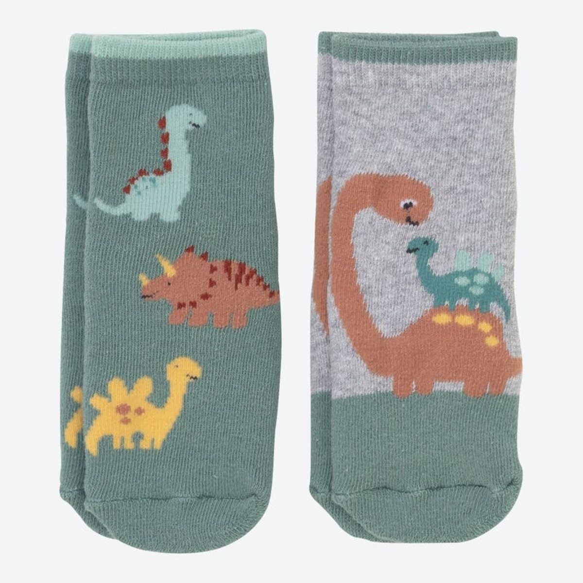 Bild 1 von Jungen-Antirutsch-Socken, 2er-Pack, Green