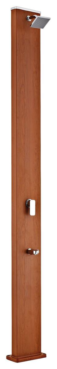 Bild 1 von Solardusche DSALC32W Braun aus Aluminium max. 225cm