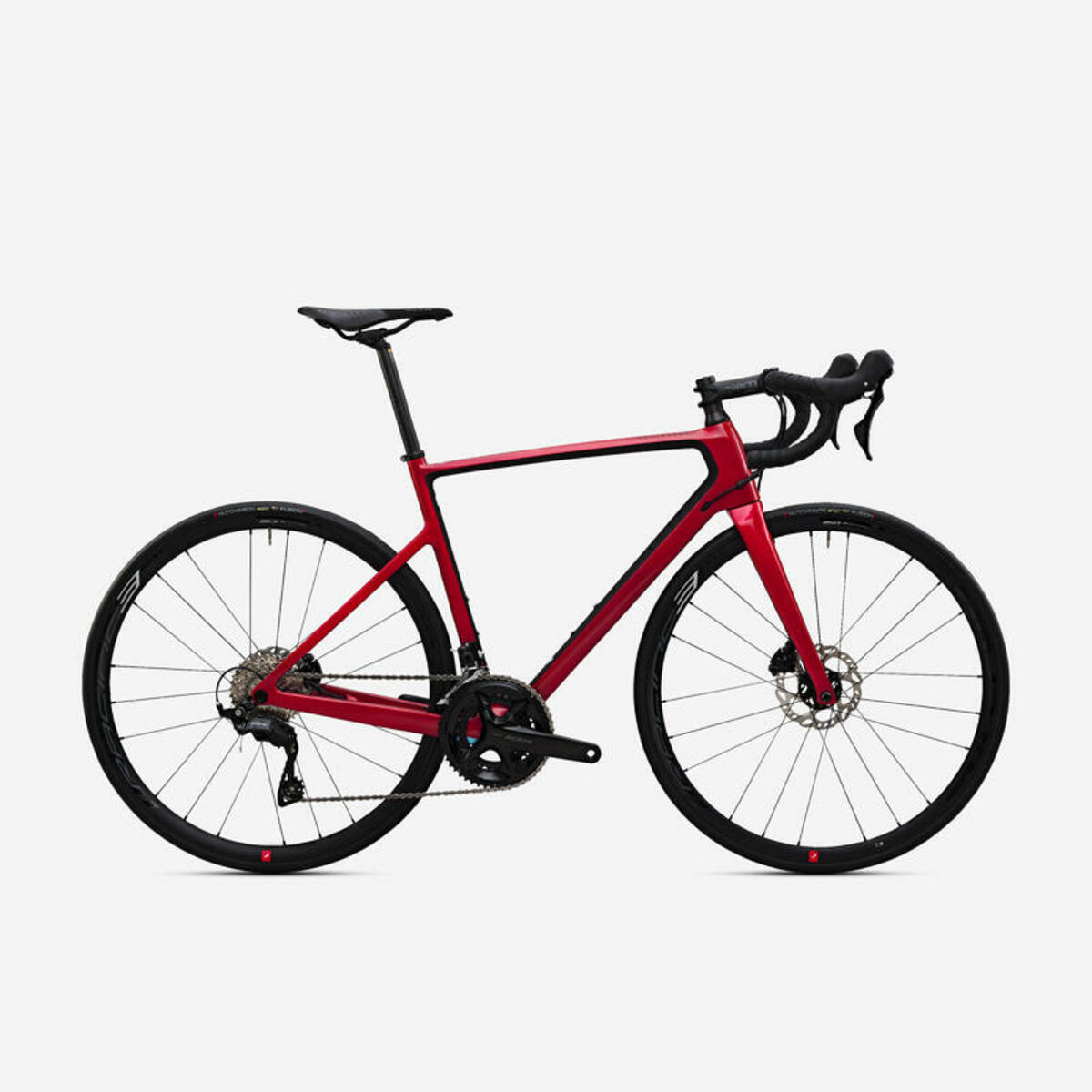 Bild 1 von VAN RYSEL 12 Gänge Rennrad - EDR CF Shimano 105 rot