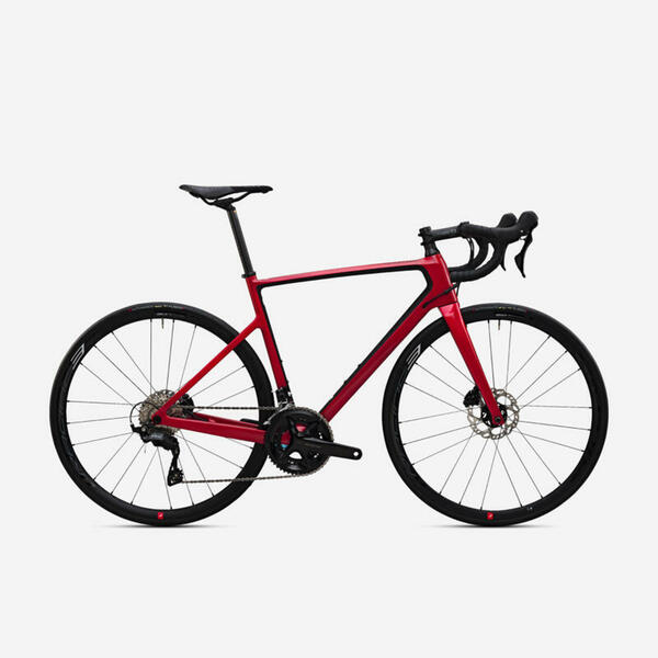 Bild 1 von VAN RYSEL 12 Gänge Rennrad - EDR CF Shimano 105 rot