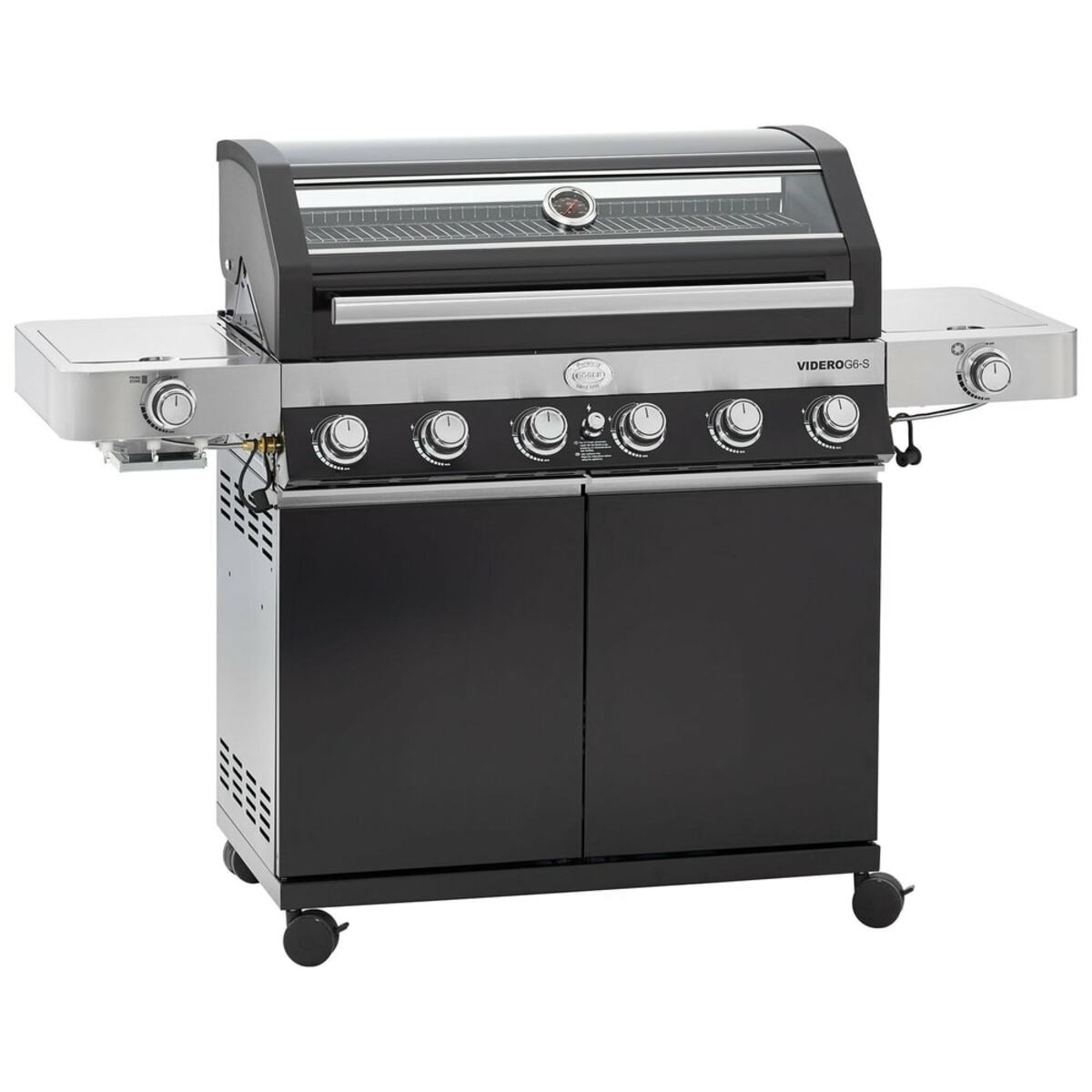 Bild 1 von Gasgrill BBQ-Station VIDERO G6-S Vario+ schwarz 50 mbar