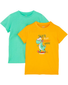 Farbige T-Shirts
       
      2er-Pack, Kiki & Koko
     
      orange
