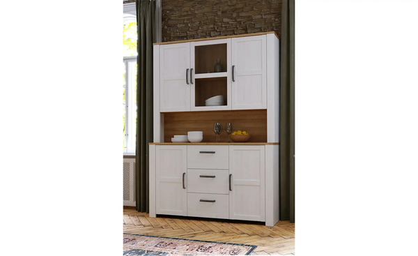 Bild 2 von Buffet Toneo Eiche Sibiu weiß (Nachbildung)
