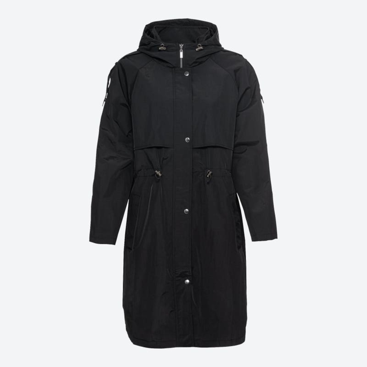Bild 1 von Damen-Trenchcoat mit Kapuze, Black