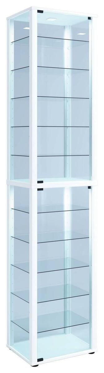Bild 1 von Vitrine ''Kavisa'', in Weiß, Weiß