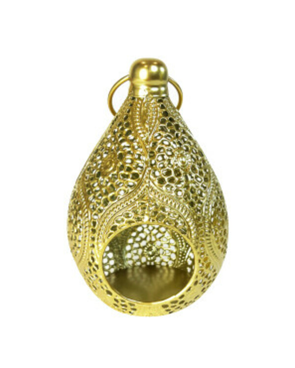 Bild 1 von Laterne Ornament
       
      ca. 13 x 12 x 18 cm
     
      gold