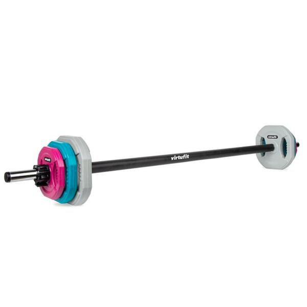Bild 1 von VIRTUFIT Aerobic-Pumpset aus Gummi - Fitness – 20 kg – farbig