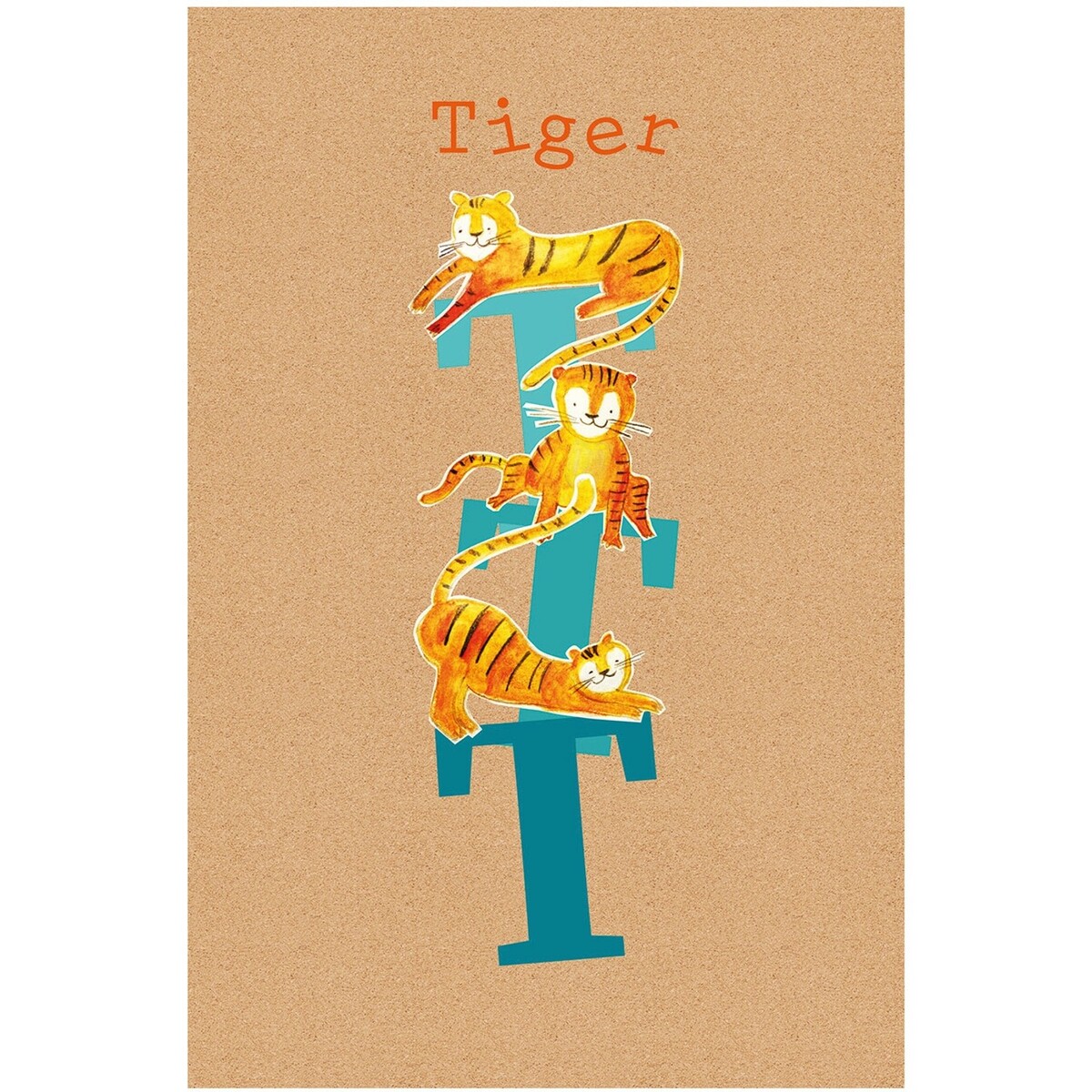 Bild 1 von Komar Wandbild ABC Animal T 30 x 40 cm