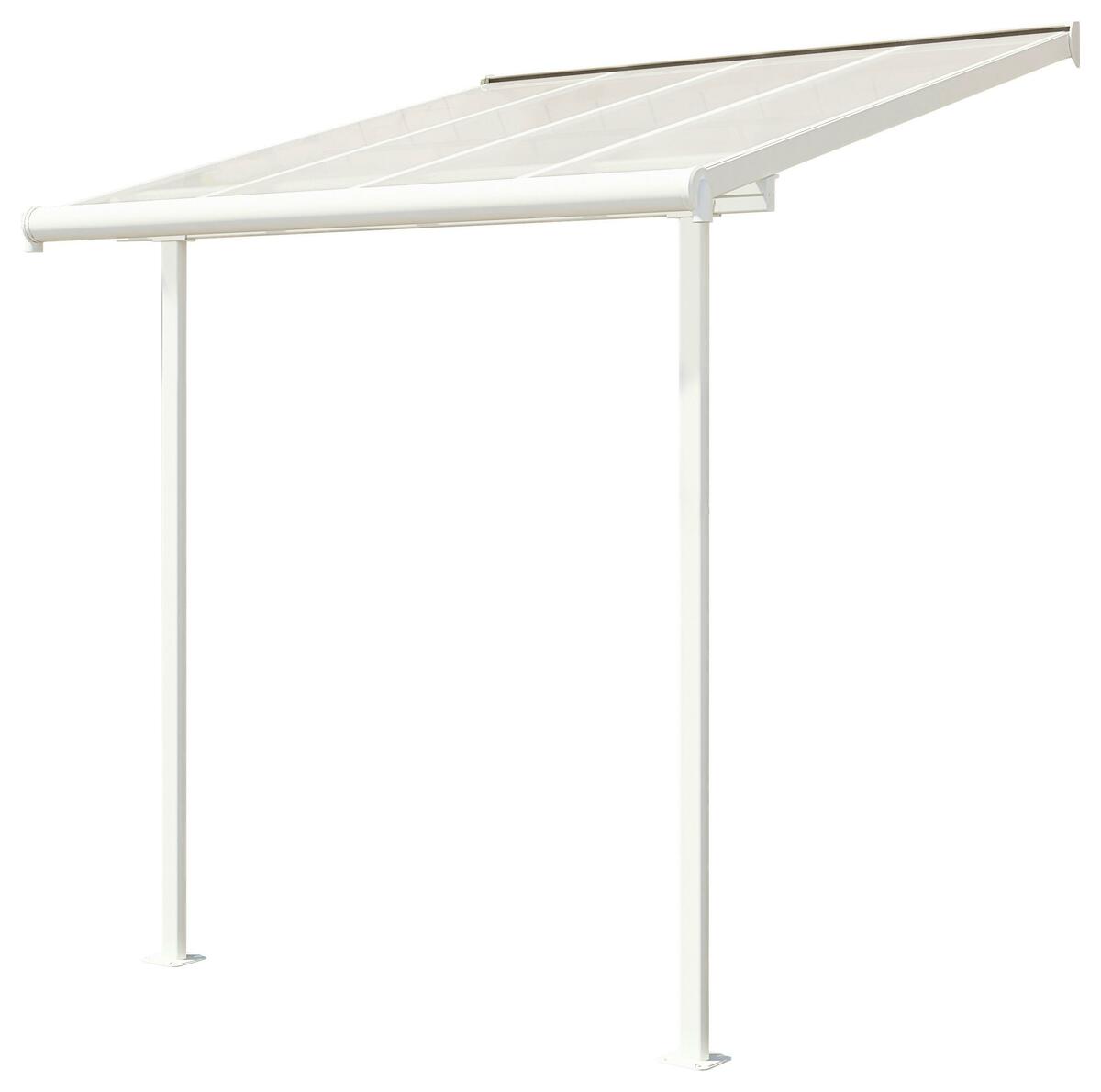 Bild 1 von TERRASSENÜBERDACHUNG PALRAM SIERRA 230X230 CM WEIß, Weiß