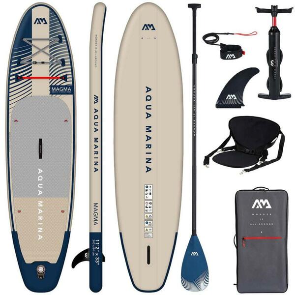 Bild 1 von AQUA MARINA AQUA MARINA MAGMA SUP Board Stand Up Paddle aufblasbar KAJAK SITZ