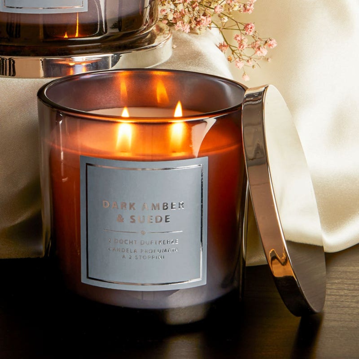 Bild 1 von Duftkerze im Glas, ca. 10x10cm, Gray