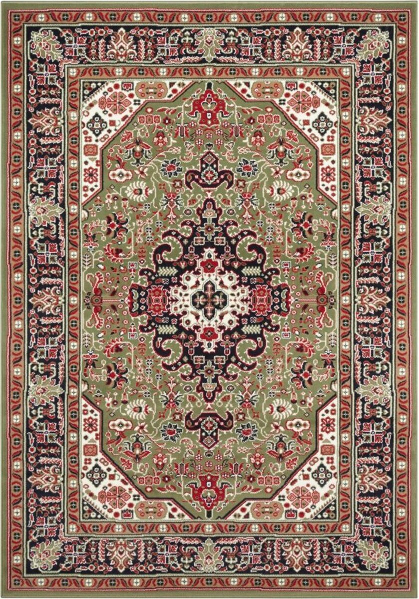 Bild 1 von Teppich Skazar Isfahan, NOURISTAN, rechteckig, Höhe: 9 mm, Kurzflor, Orient, Teppich, Vintage, Esszimmer, Wohnzimmer, Flur, Grün