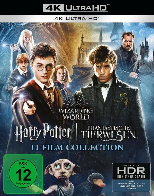 Bild 1 von 4K Ultra HD Blu-ray Wizarding World 11-Film Collection (4K Ultra HD) [11 BR4K]
