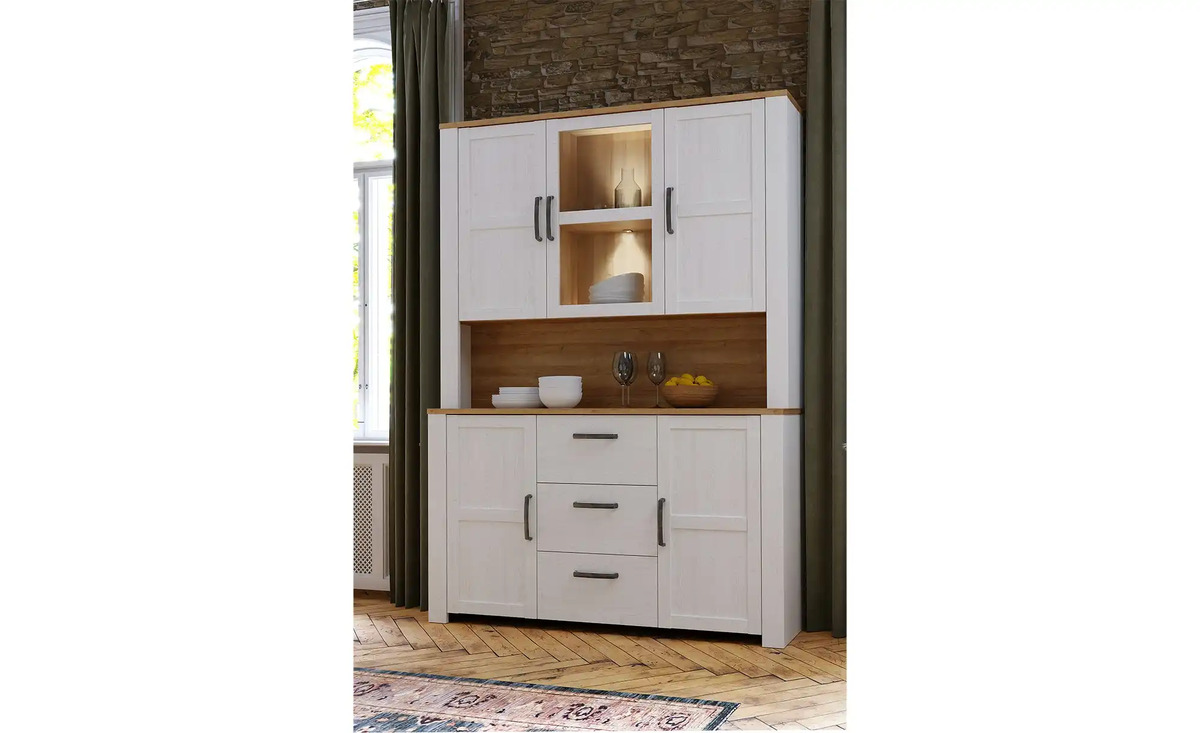 Bild 3 von Buffet Toneo Eiche Sibiu weiß (Nachbildung)