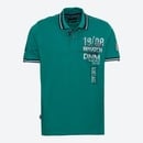 Bild 1 von Herren-Poloshirt mit Kontrast-Streifen, Green