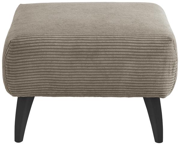 Bild 1 von Hocker Colori Graubraun Cord, Graubraun