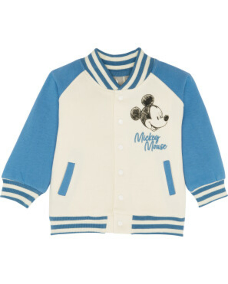 Bild 1 von Mickey Mouse Collegejacke
       
      Stickerei
     
      petrol