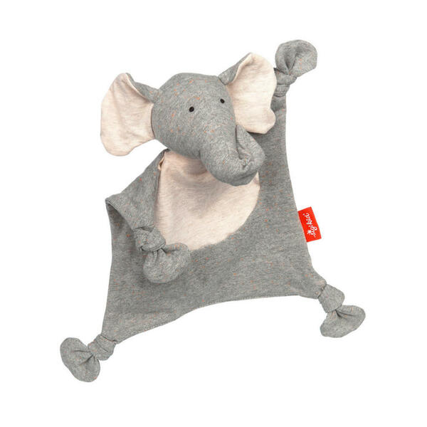 Bild 1 von Sigikid Schmusetuch, Grau, Weiß, Textil, 22x26x13 cm, unisex, Spielzeug, Babyspielzeug, Schnuffeltücher