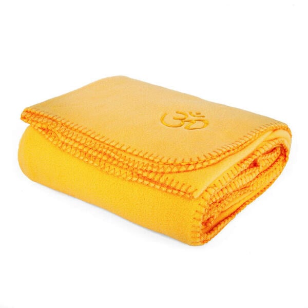 Bild 1 von BODHI Yogadecke Asana Blanket, Fleece, safran