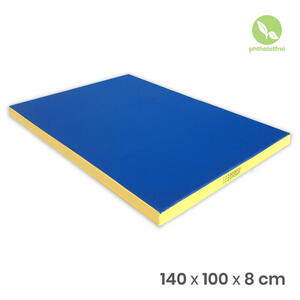 NIRO SPORT Turnmatte 140 x 100 x 8 cm Weichbodenmatte / Gymnastikmatte / Fitnessmatte