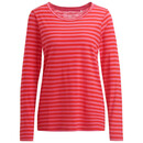 Bild 1 von Damen Langarmshirt im Streifen-Look ROT / ROSA