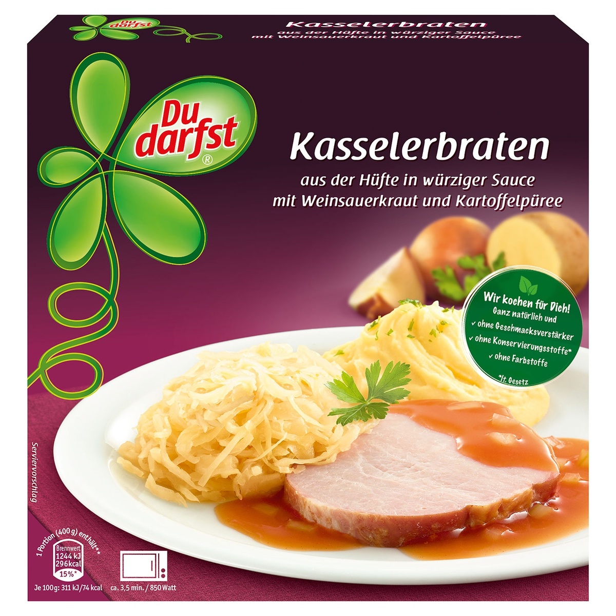 Bild 1 von DU DARFST Fertiggericht 400 g