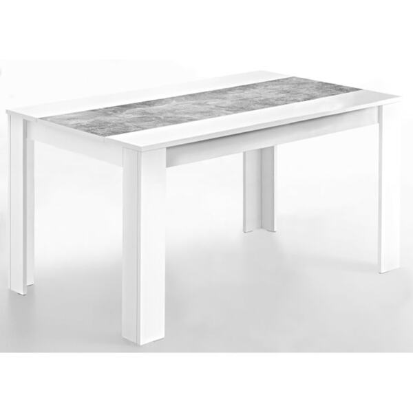 Bild 1 von Tisch Lilo Beton-Optik/Weiß 140 x 80 x 76 cm