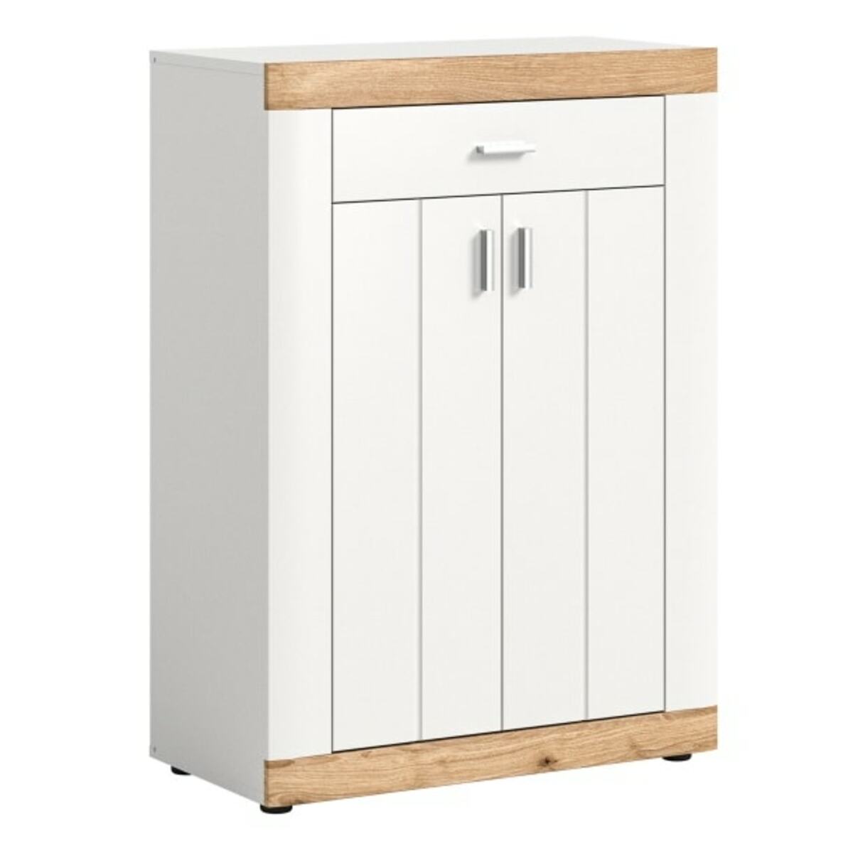 Bild 1 von Schuhkommode Laredo 73x102x37 cm Weiß/braun