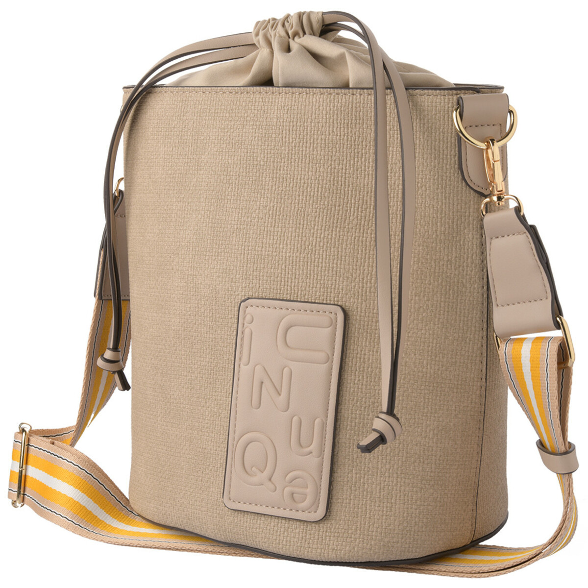 Bild 1 von Damen Beuteltasche mit Zugband BEIGE