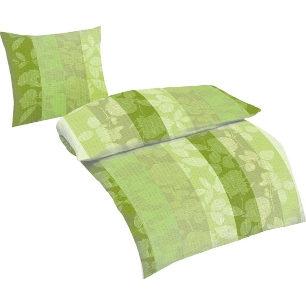 Bild 1 von 2er Set - Mikrofaser Seersucker Bettwäsche Shadi ca. 135 x 200 cm